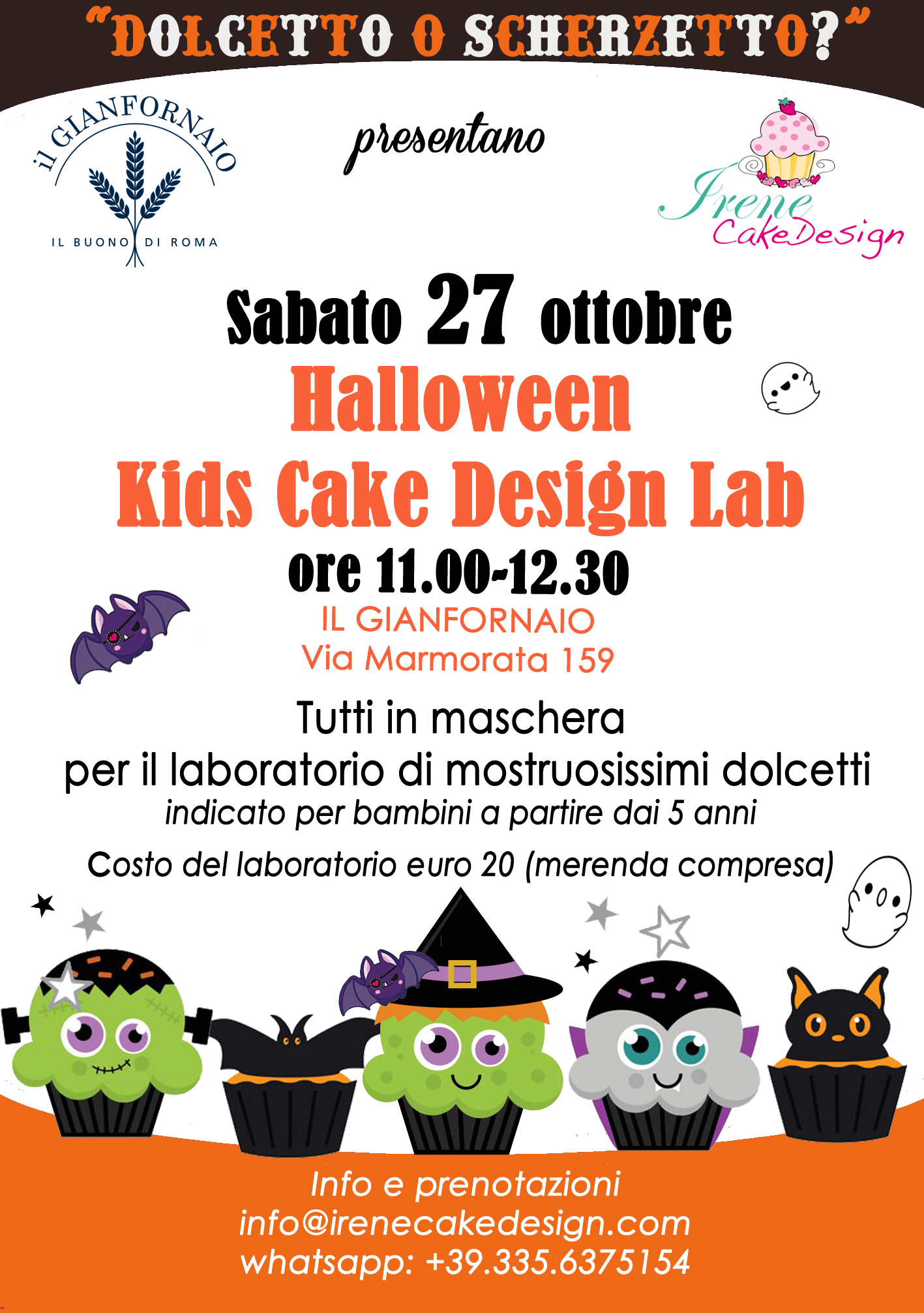 Locandina Halloween Gianfornaio 2 Irene Cake Design